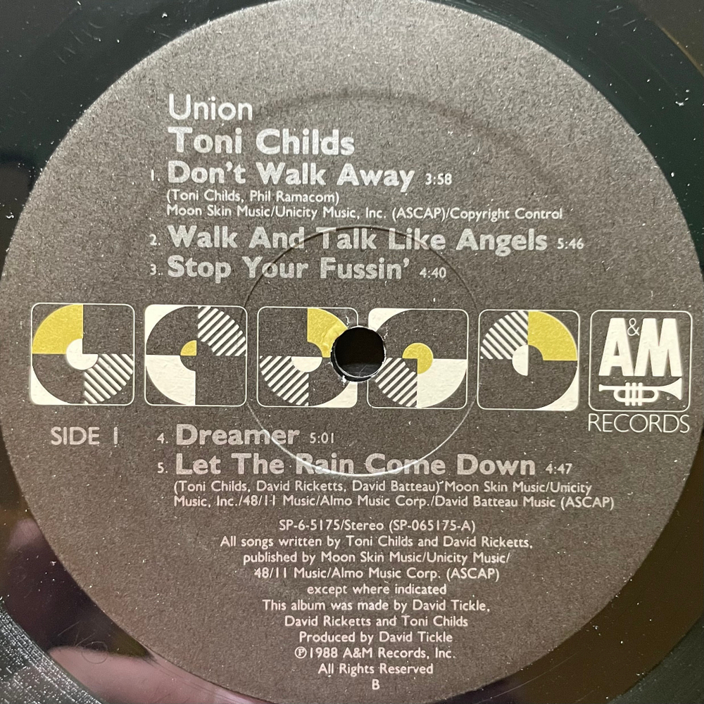 Toni Childs ‎– Union (США 1988г.)