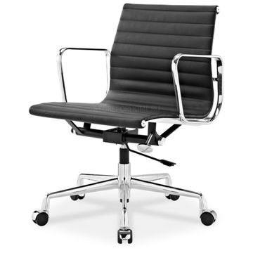 Офисное кресло EA 117 черная кожа