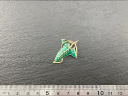 Подвеска. Листок Лориэна" (мельхиор)