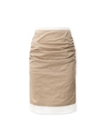 Юбка двойная со сборкой