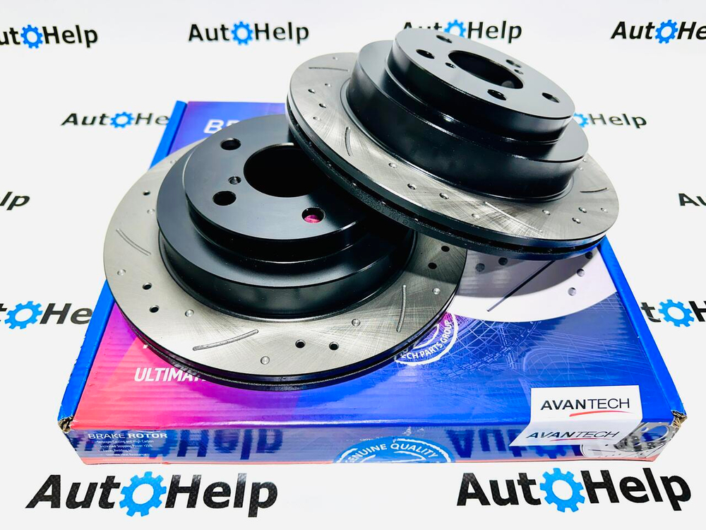 Диск тормозной перфорированный Avantech BR1803S задний правый 277mm