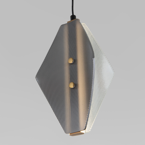 Подвесной светодиодный светильник Eurosvet Glare 304054 LED латунь