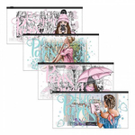 Zip-пакет пластиковый Dreamy Girls, Travel, ассорти (ErichKrause)