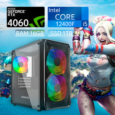 Игровой компьютер PROBOOK PC (Intel Core i5-12400F, RAM 16ГБ, SSD 1ТБ, NVIDIA GeForce RTX 4060, Win 11 Pro)