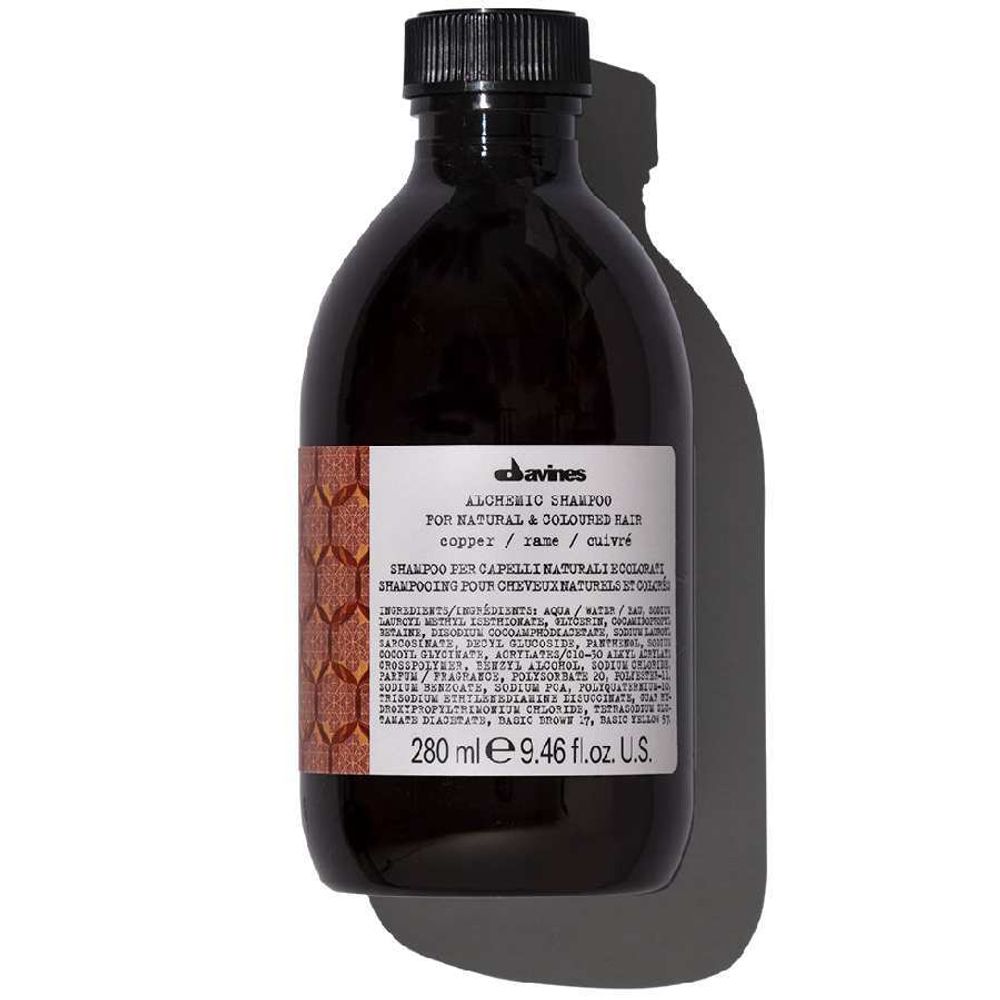 Davines ALCHEMIC SHAMPOO FOR NATURAL AND COLOURED HAIR / Шампунь &quot;Алхимик&quot; для натуральных и окрашенных Волос (Медный)