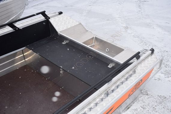 Алюминиевая лодка Wellboat-42 NexT классика