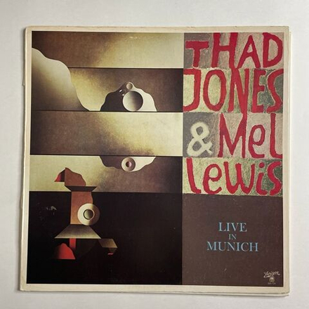 Винтажная виниловая пластинка LP Thad Jones and Mel Lewis Live In Munich (USA 1977)