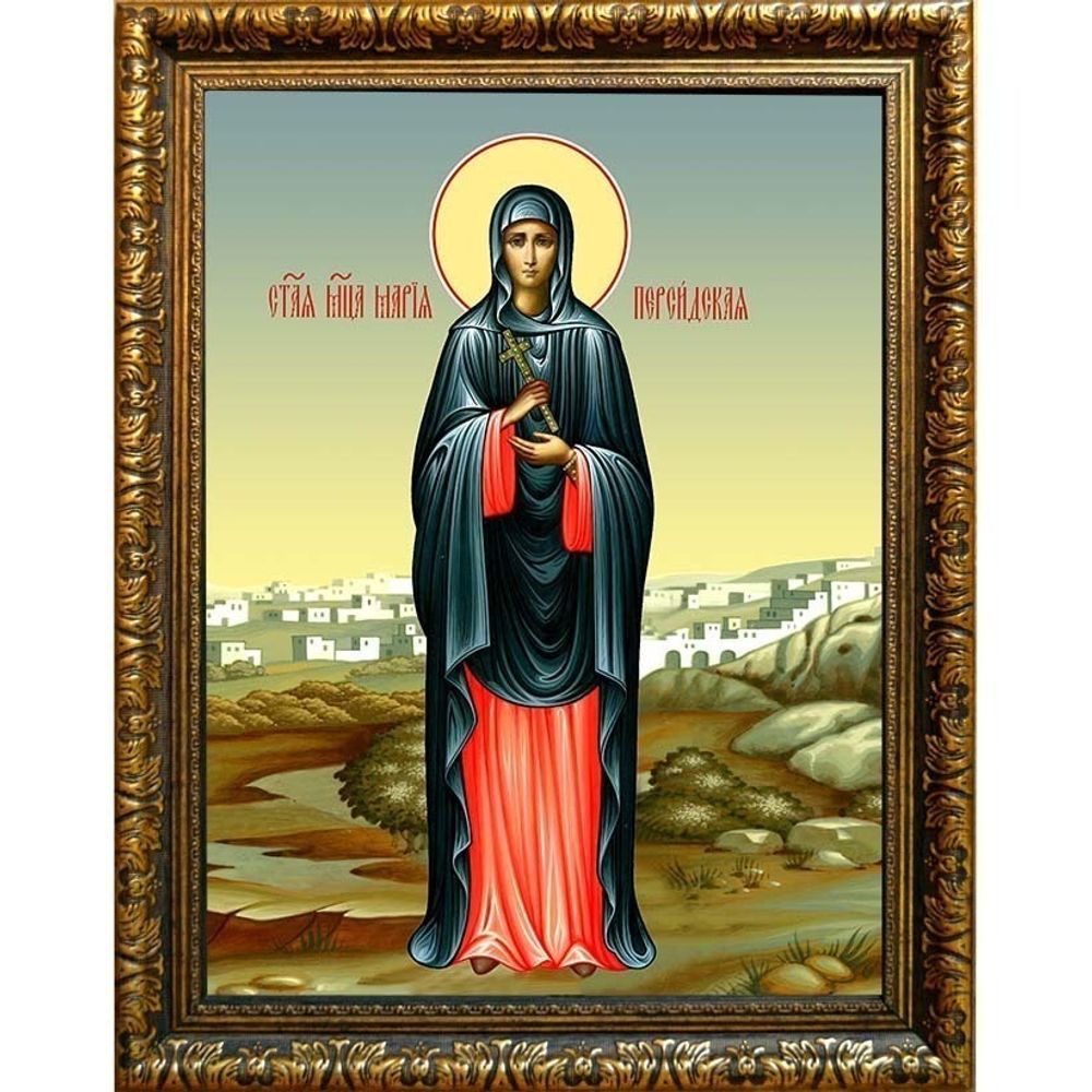 Мария Персидская мученица. Икона на холсте.