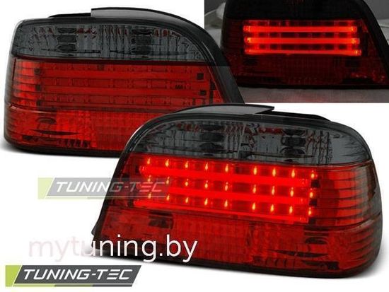 Задние фонари LED RED SMOKE для BMW 7 E38