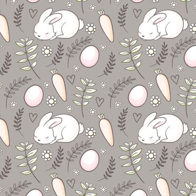 Зайка и морковка