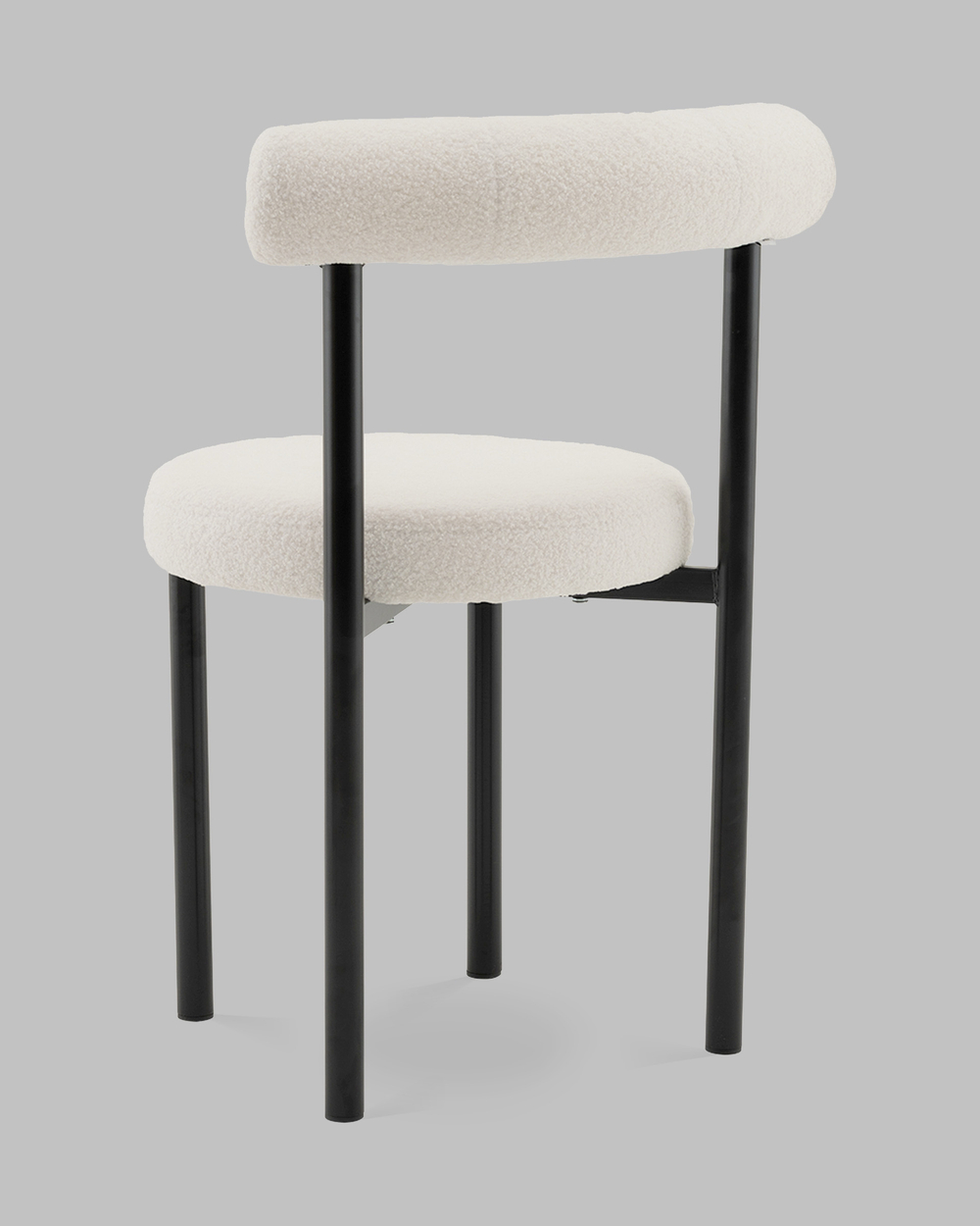 Стул обеденный Флорео букле молочный