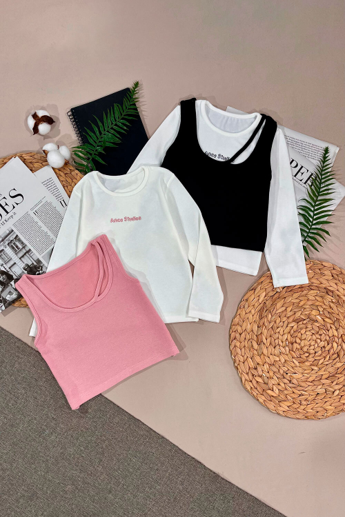 Лонгслив для девочек