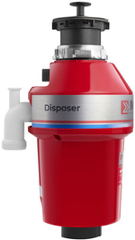 Измельчитель пищевых отходов Meferi MFD750 PUSH ULTRA с пневмокнопкой в комплекте