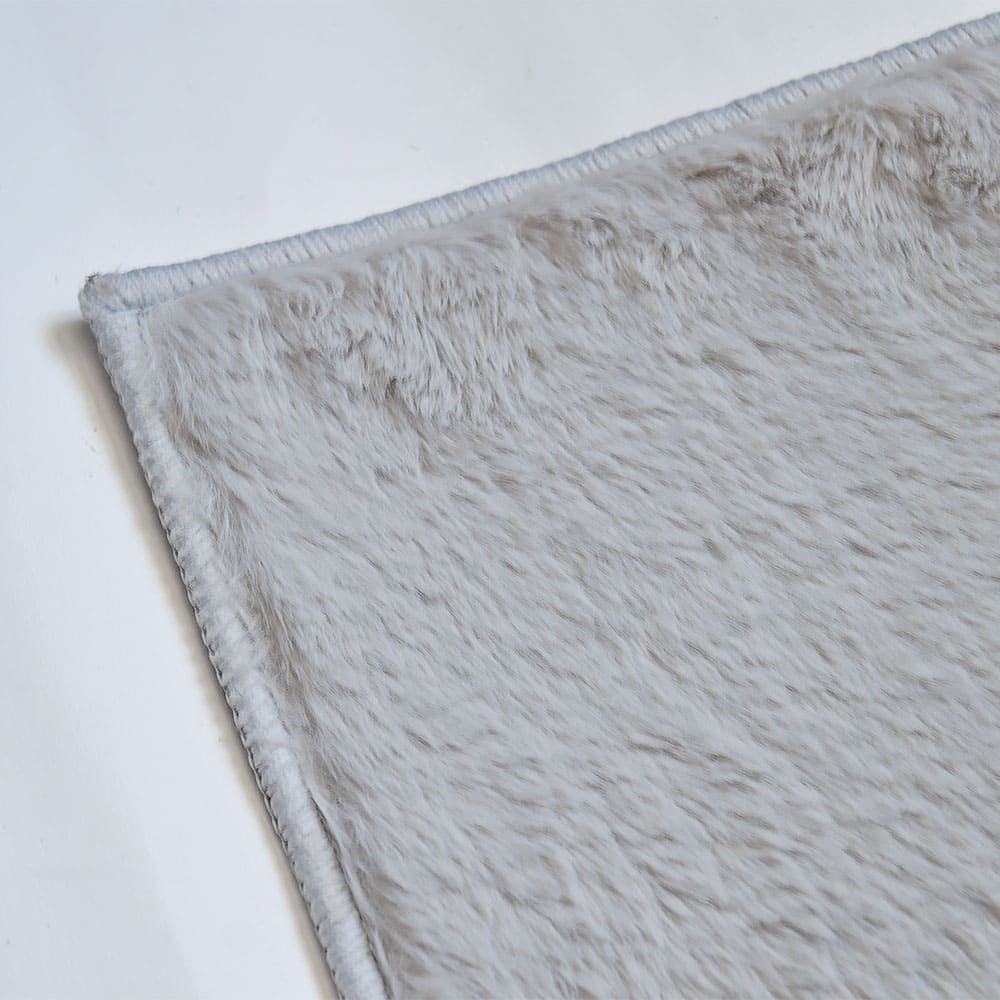 Коврик 50*80см меховой FLAFFY LESS, серый