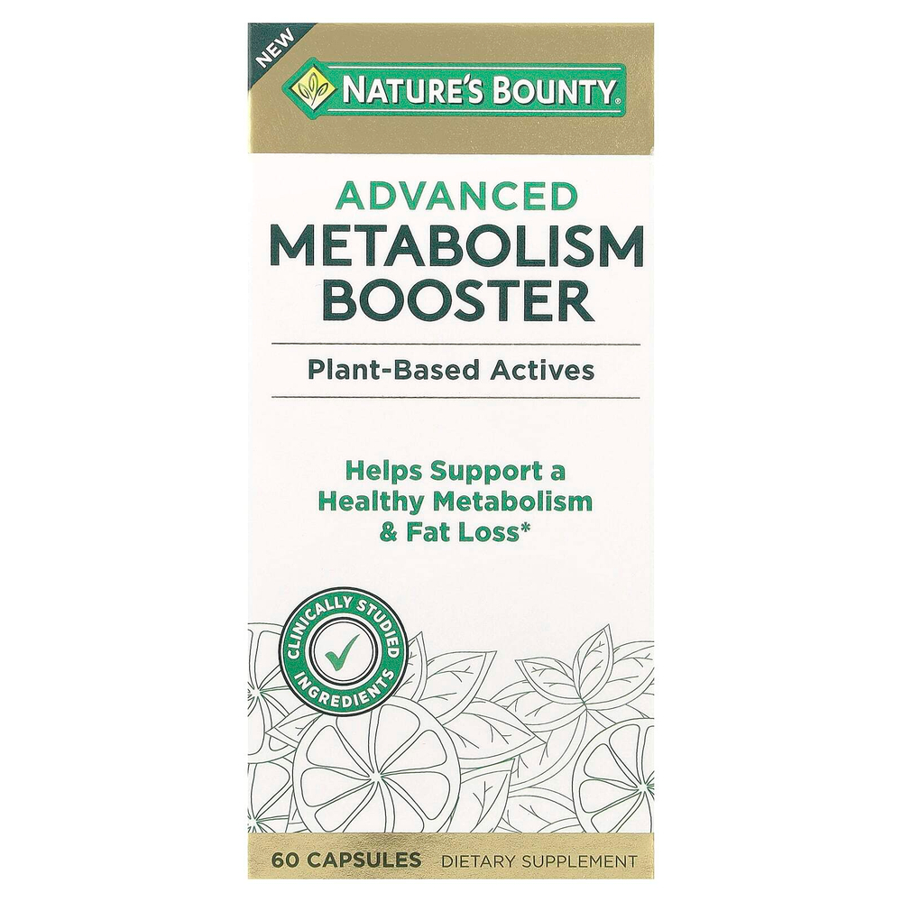 Nature's Bounty, Advanced Metabolism Booster, 60 капсул