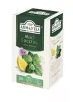 Чай в пакетиках травяной Ahmad Tea Mint Cocktail, 20 шт