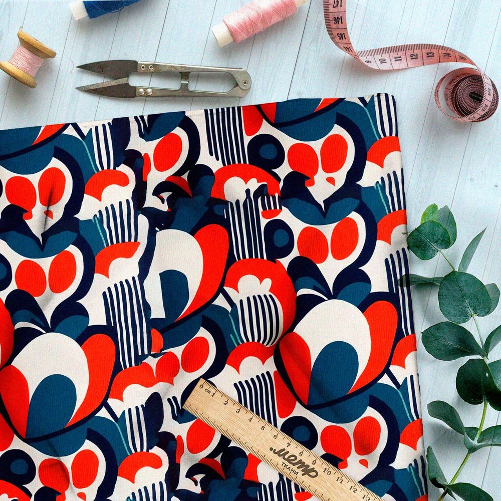 Ткань премиум шелк искусственный Армани тайные переплеты