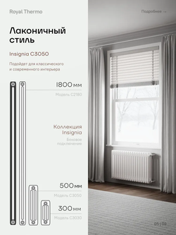 Дизайн-радиатор Royal Thermo Insignia