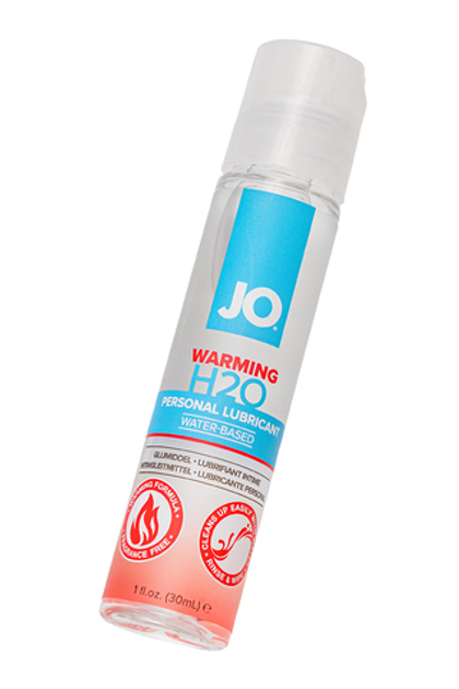Лубрикант на водной основе JO H2O WARMING, разогревающий