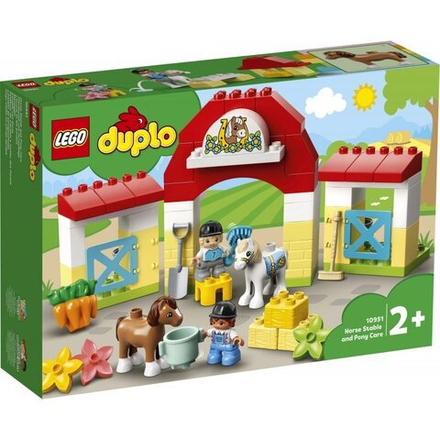 Конструктор LEGO DUPLO 10951 "Конюшня для лошади и пони" 10951