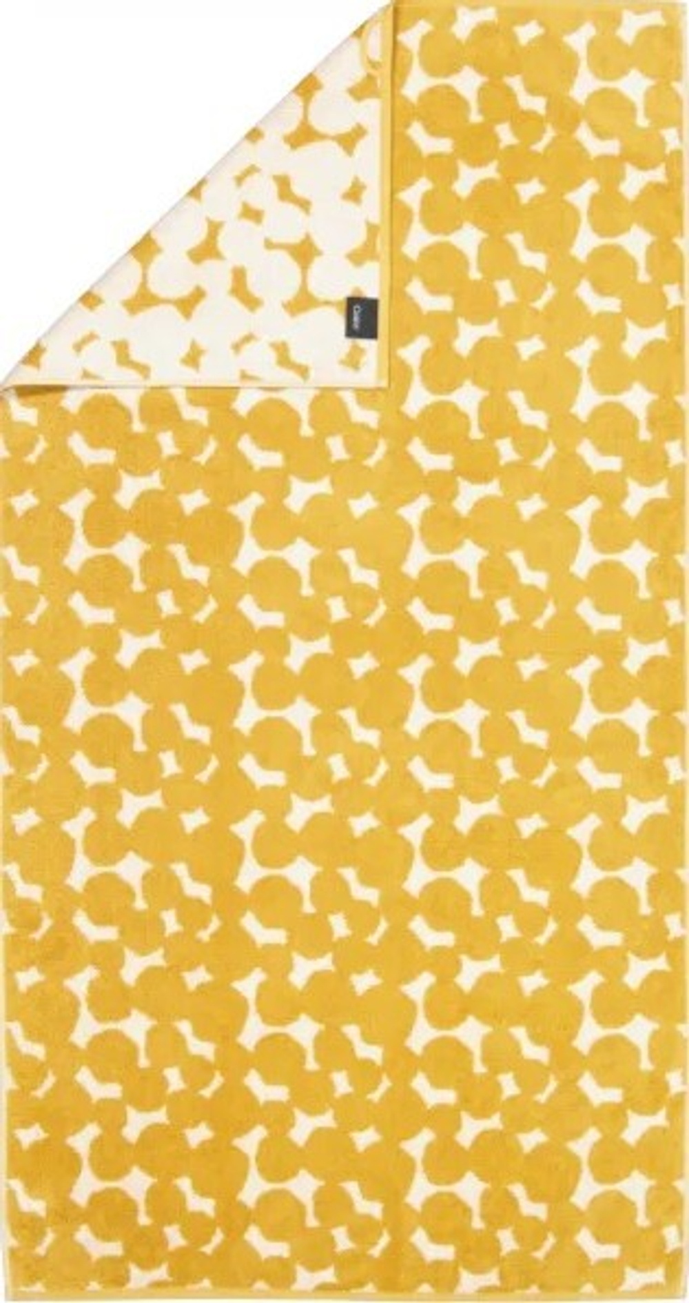 Полотенце 70х140 Cawo 6224 желтое