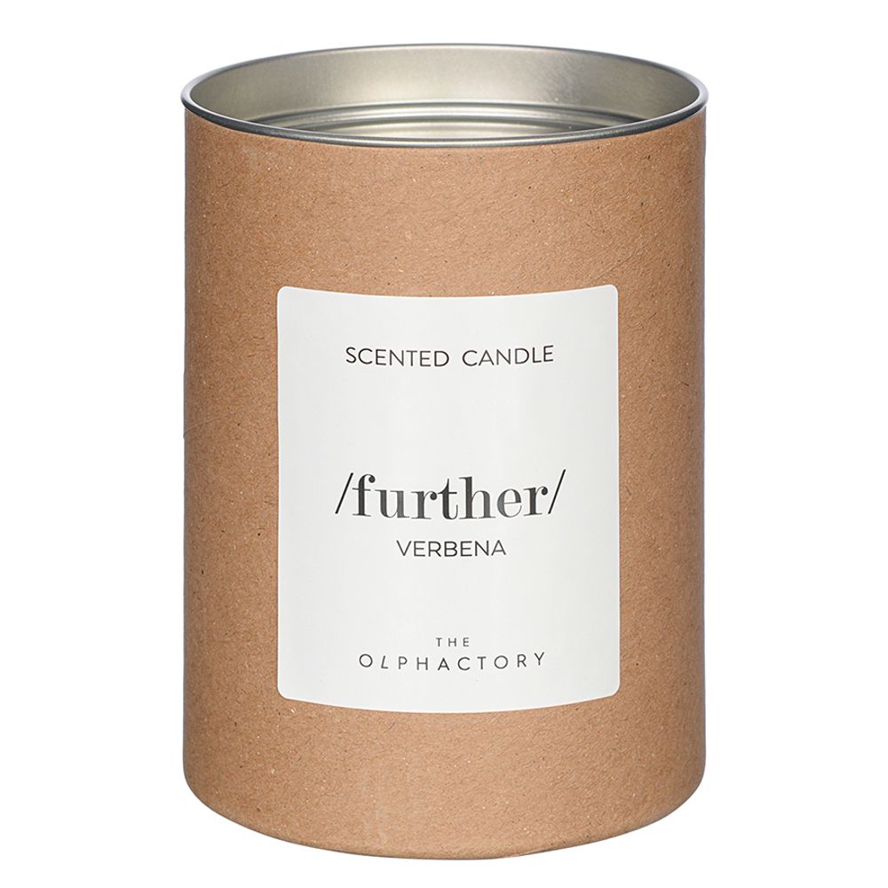 Свеча ароматическая The Olphactory, Further, Verbena (новая), 40 ч