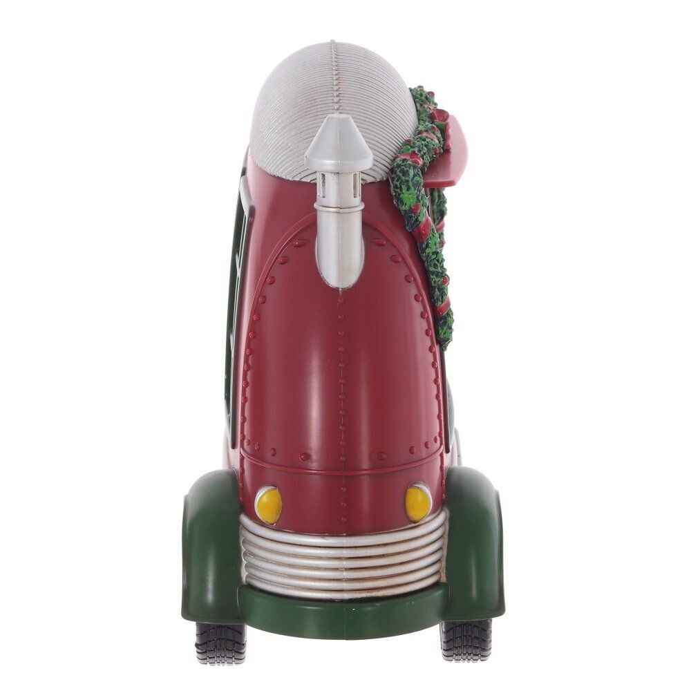 GAEM Изделие декоративное "Дед Мороз в фургоне" (подсвет, вьюга, муз, AA х3 н/п +USB) L28,5 W10,5 H19,5 с