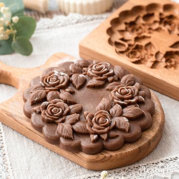 Пряничная форма Розовый сад