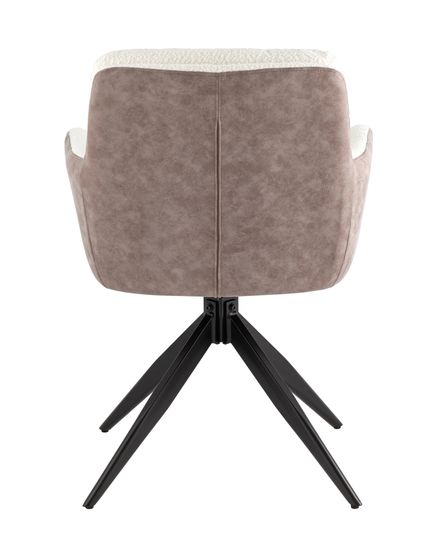 Стул вращающийся Wick молочный тэдди