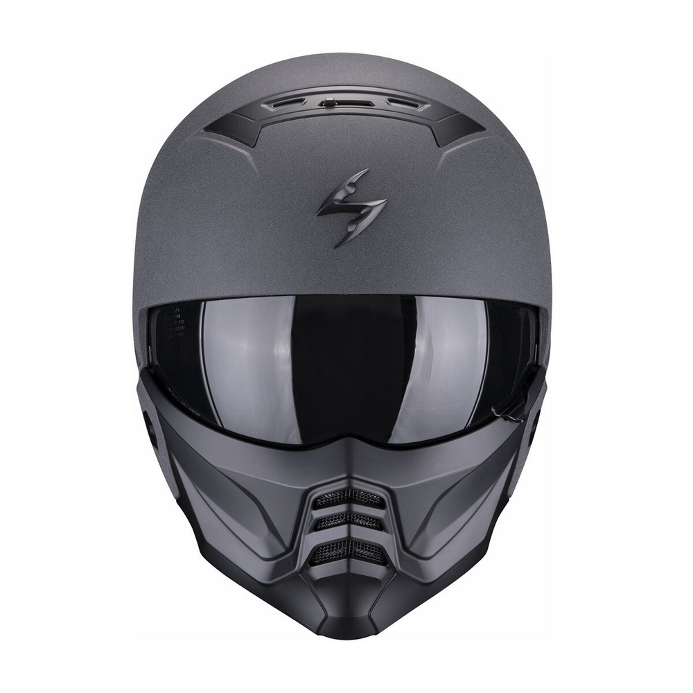 открытый шлем SCORPION EXO-Combat II Graphite Dark Grey