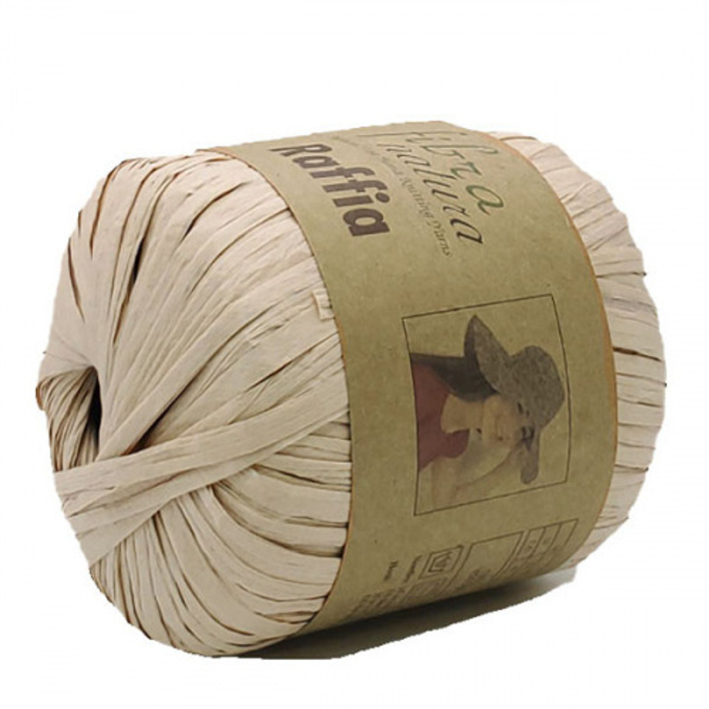 Пряжа Raffia 40г, 90м, 100% целлюлоза (цена за 1шт)