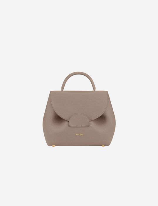 Сумка Polene Numero Un Nano Edition Textured Taupe