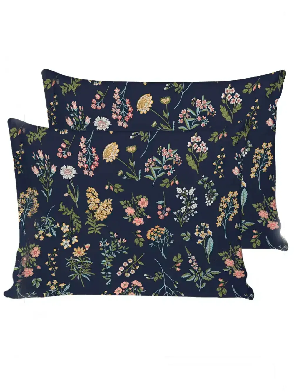 Постельное белье "Botany" евро наволочки 50х70 2шт Простынь на резинке 180х200 см Пододеяльник 200х215 см Сказка сатин