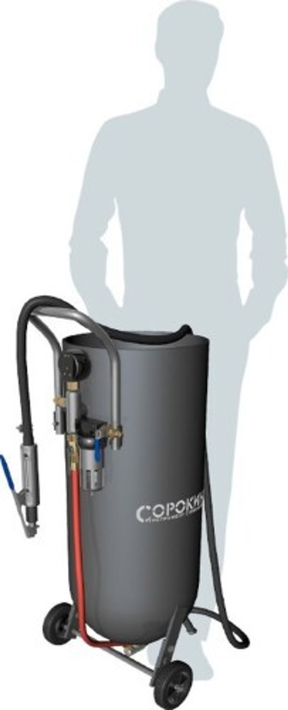 Пескоструйный аппарат СОРОКИН 10.7 50 л