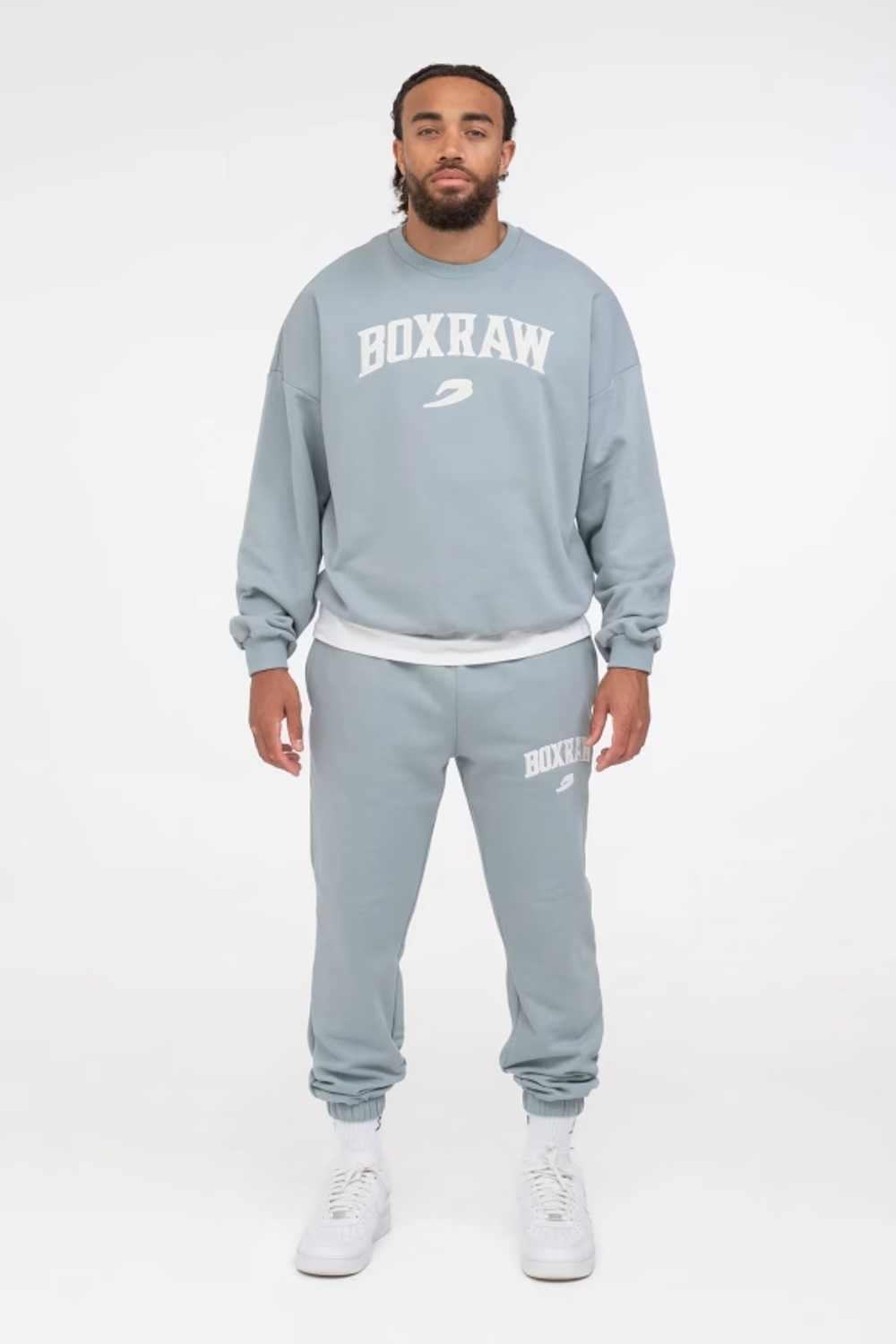 Свитшот BOXRAW East Street голубой