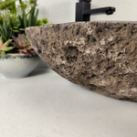 Каменная раковина из речного камня RS-05048 (65*40*15) 0858 из натурального камня