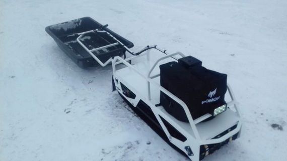 Мотобуксировщик POMOR 380 К8