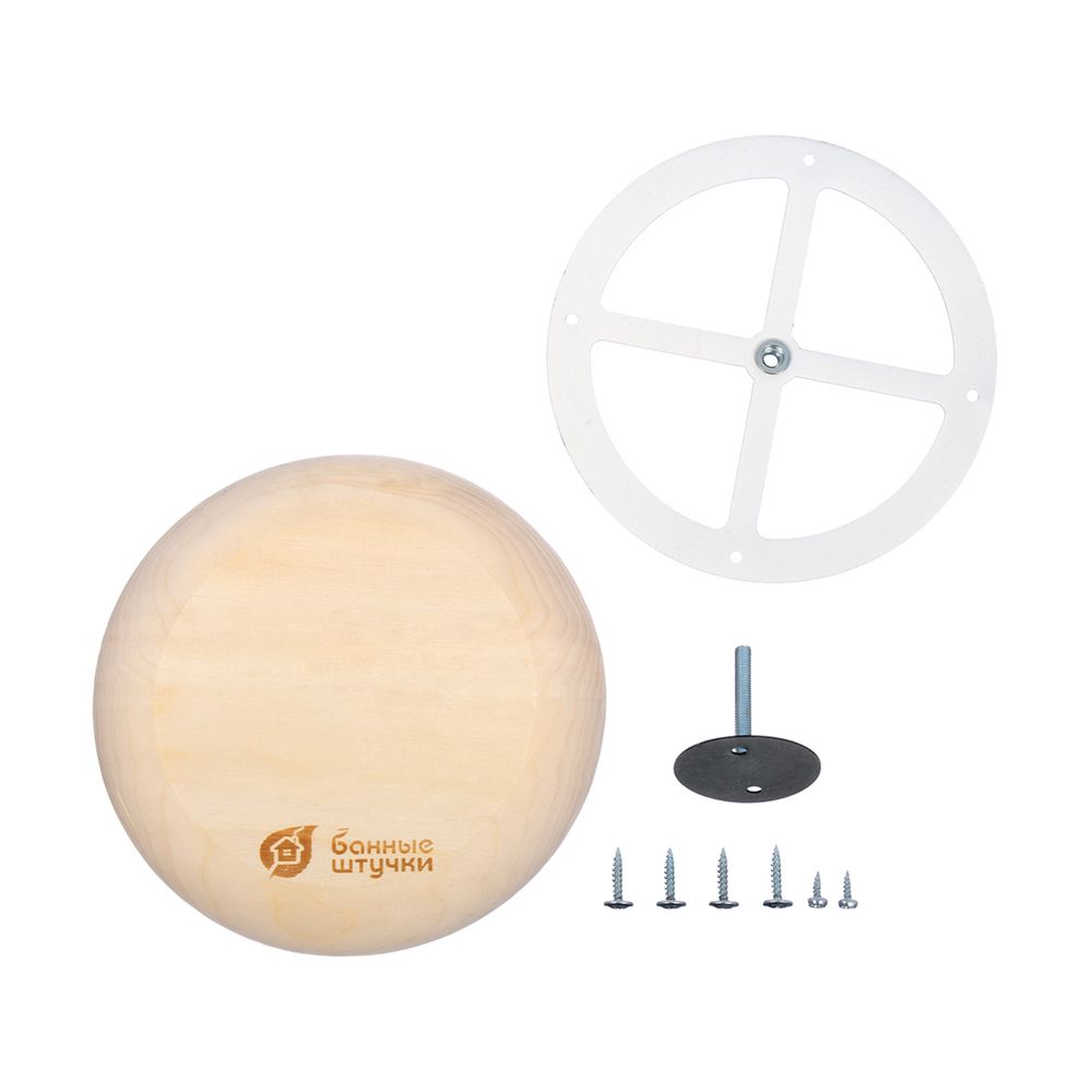 Клапан вентиляц. тарельчатый D125мм (1/10) "Банные штучки" 32316