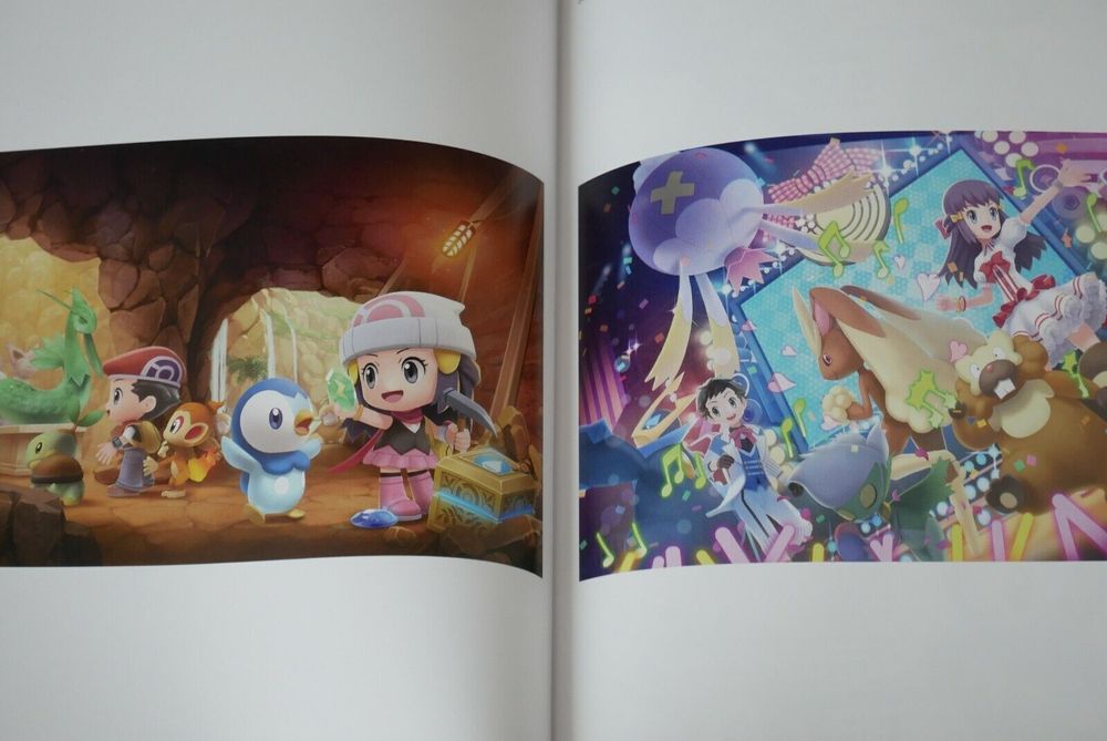 Артбук Pokemon Brilliant Diamond