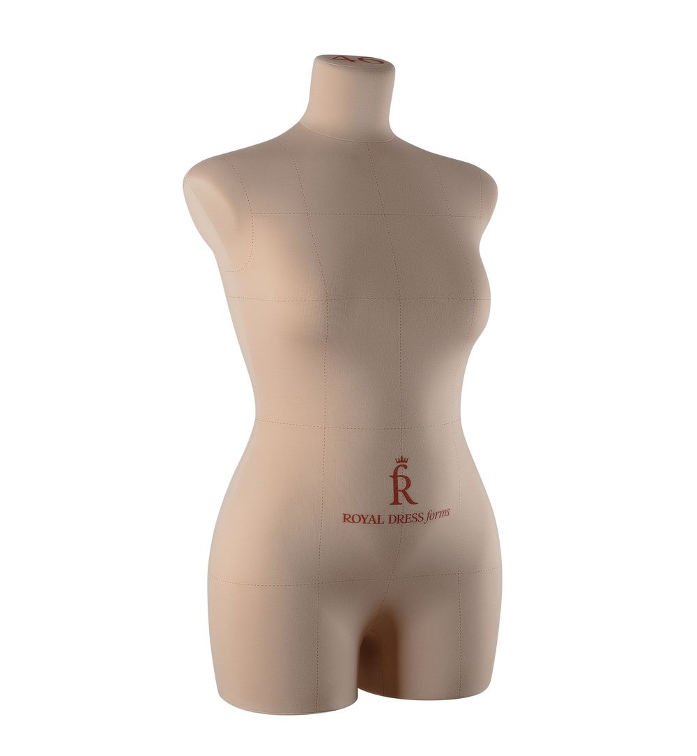 Манекен портновский женский Виктория, комплект Премиум, размер 46, цвет бежевый