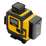 Лазерный уровень мультипризменный DLV-360-4C, 30 м, зеленый луч, Li-Ion 2,4 Aч, кейс// Denzel