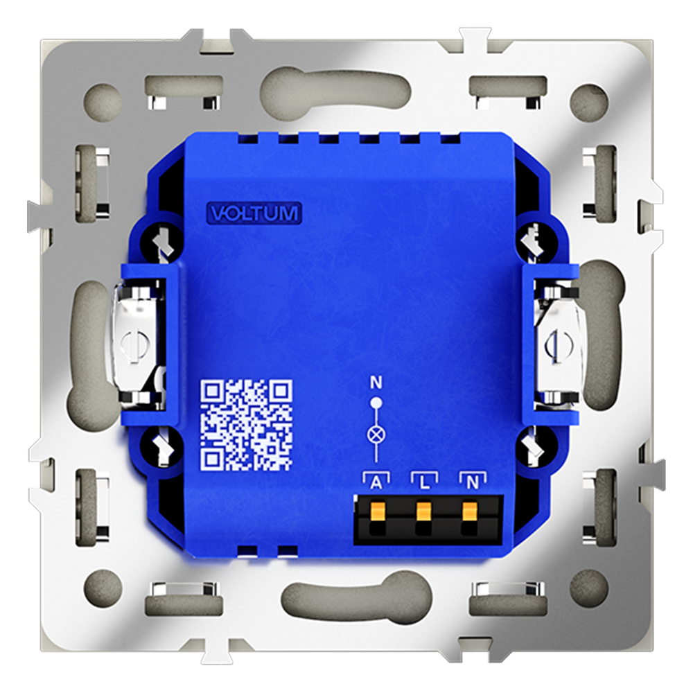 Датчик движения встраиваемый VOLTUM S70, (сталь)