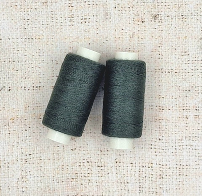 Нитки джинсовые 15,5 гр, 248 м, серо-зелёный