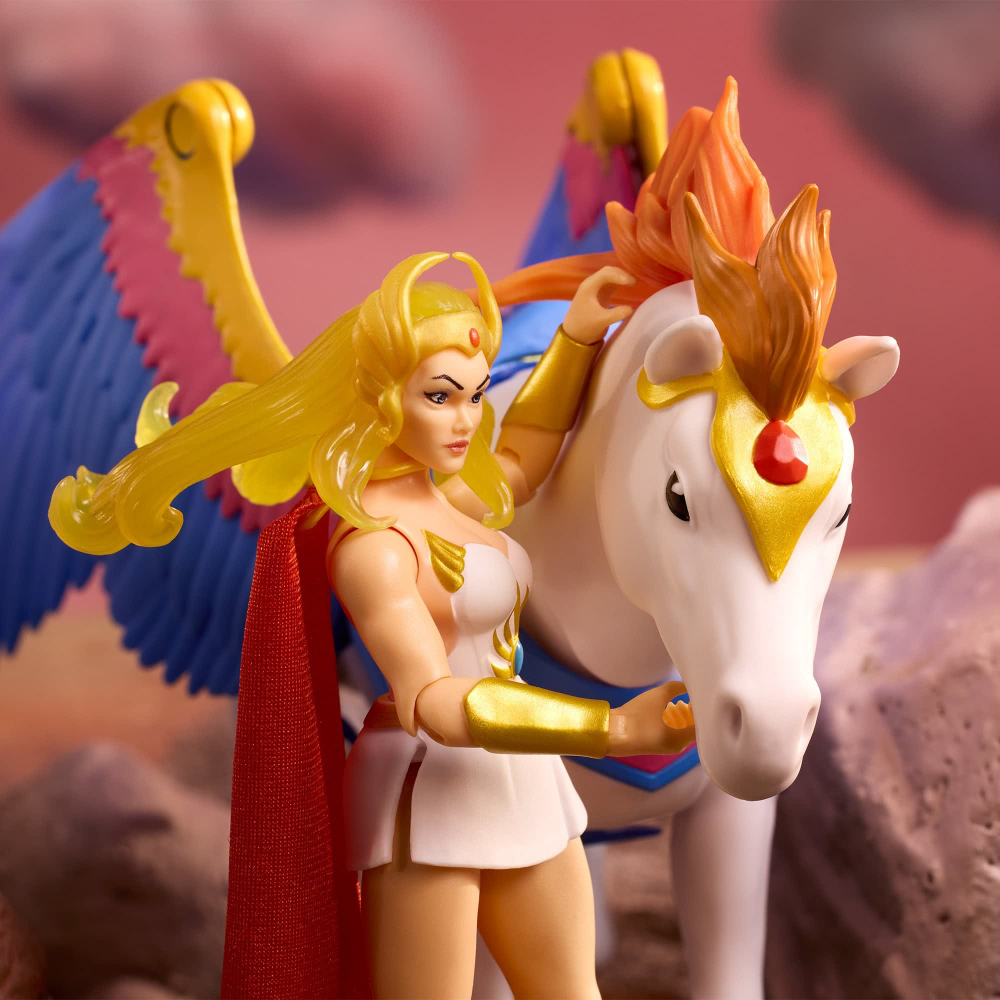 Набор экшн-фигурка Ши-Ра и единорог Masters of the Universe Swift Wind