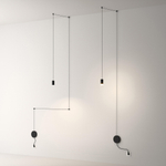 Wall design lamp  Wireflow Free-Form by Vibia