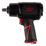 MIGHTY SEVEN (NC-4255QL) Гайковерт пневматический ударный 1/2", 1627 Нм, в комплекте налобный фонарь