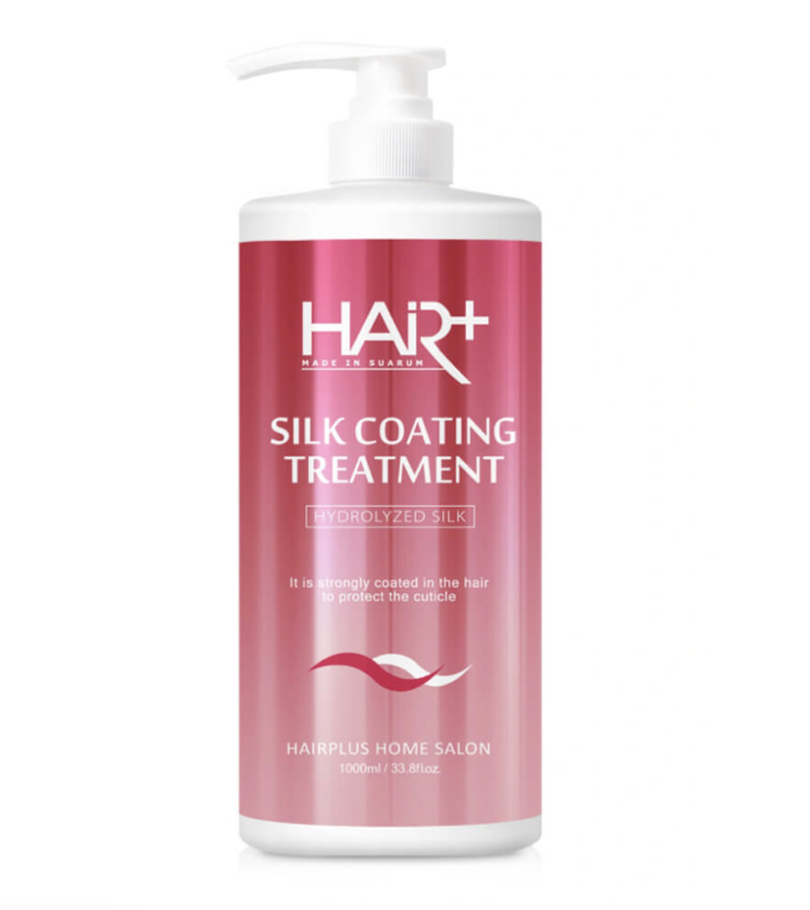 HAIR PLUS Silk Coating Treatment маска с шелком для гладкости волос