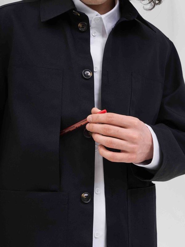 Куртка Хлопковая Черная - фото 5