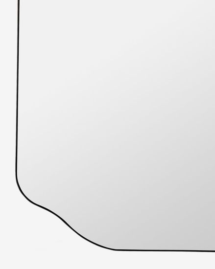 Настенное зеркало “Элтон” в черной раме