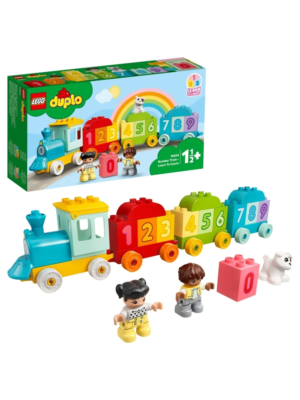 LEGO / Конструктор LEGO DUPLO Creative Play 10954 Поезд с цифрами